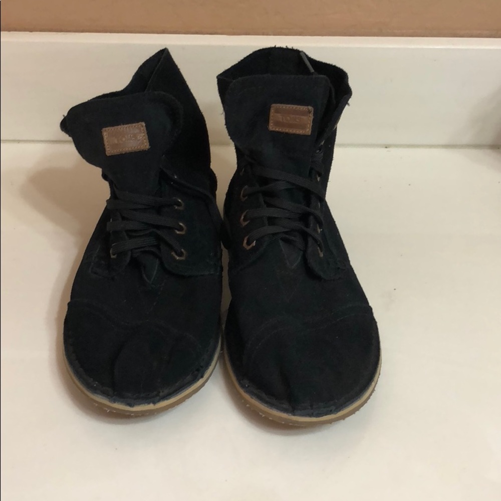 Toms Black Booties